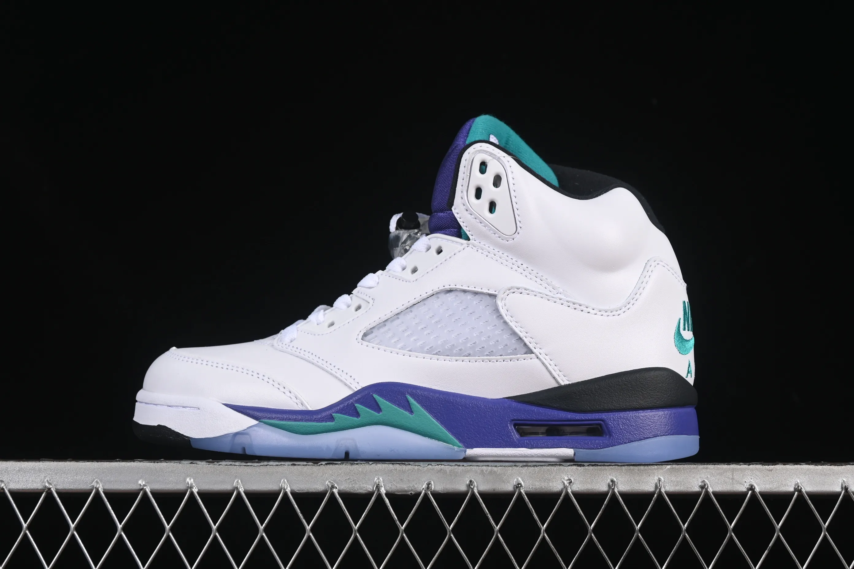All categories Air Jordan Jordan series basketball shoes Air Jordan 5 L version Air Jordan 5 OG "Grape" AJ5 Joe 5 white grape first layer basketball shoes HQ7978-100